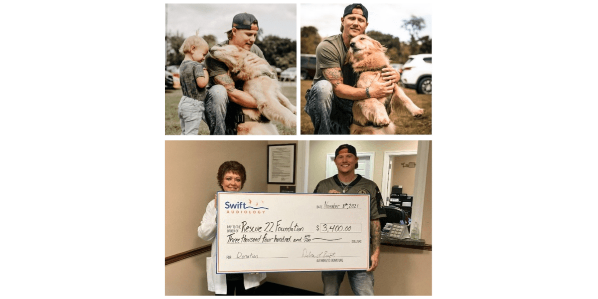 Swift Audiology Donation Collage